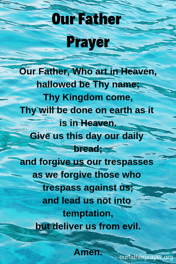 Our Father Prayer