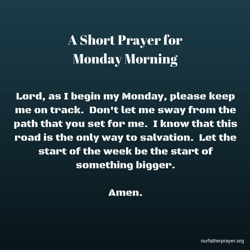 short morning prayer