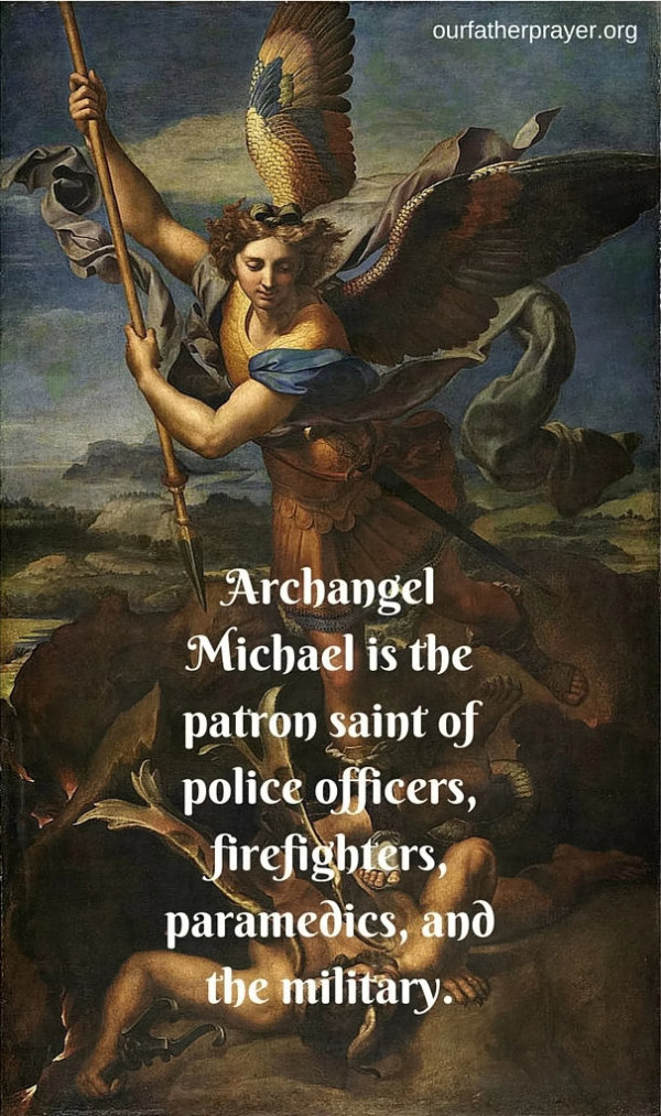 Patron Saint Of Police Officers Archangel Michael