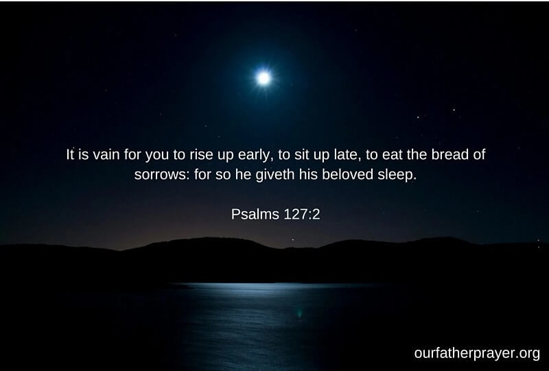 Good Night and End of Day Prayers for the Christian Soul