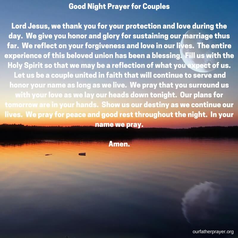 bedtime prayer for adults