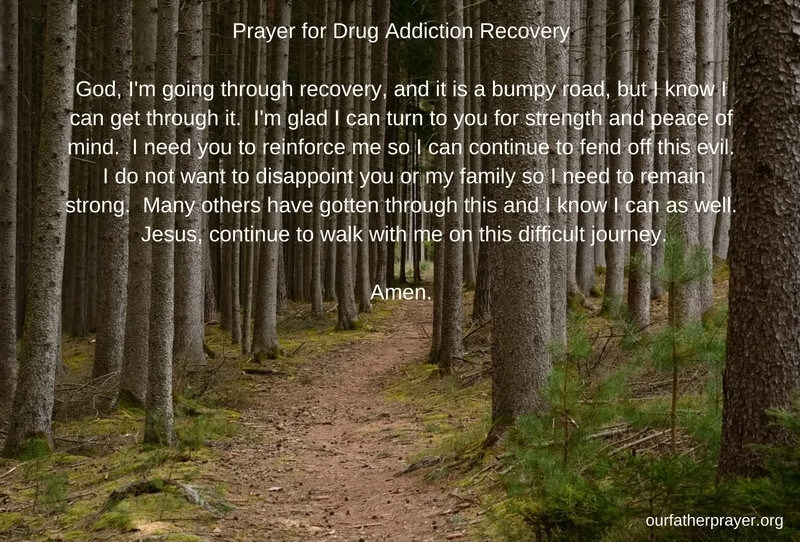 Prayers for Drug Addiction Recovery
