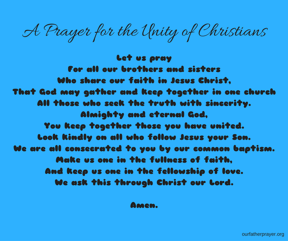 Tuesday Morning Prayer ⋆ Our Father Prayer - Christians United in Faith